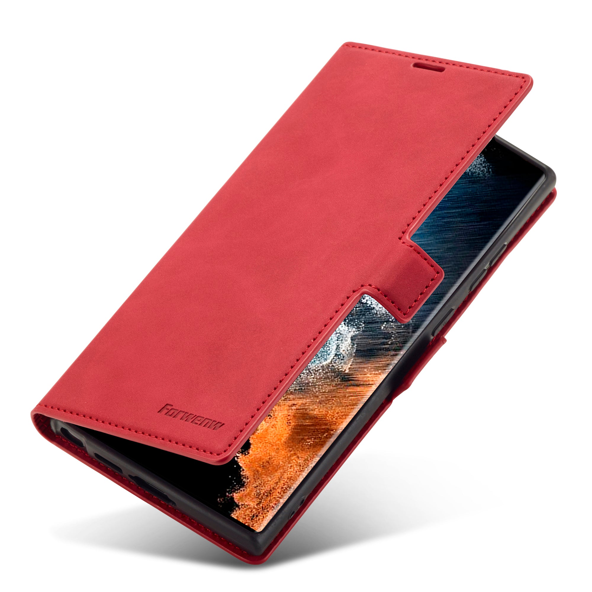 FORWENW for Samsung Galaxy S23 Ultra Fantasy Series Anti-fall Phone Cover Skin-friendly Leather Stand Wallet Mobile Phone Case FORWENW for Samsung Galaxy S23 Ultra Fantasy Series Anti-fall Phone Cover Skin-friendly Leather Stand Wallet Mobile Phone Case